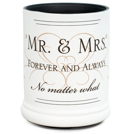 Dicksons Mr  Mrs Forever Candle Jar Warmer JW14MR